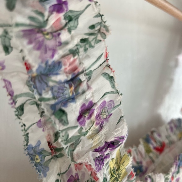 SAYLOR Floral Garden Tiered Sundress for Spring Women's Medium - Picture 7 of 11